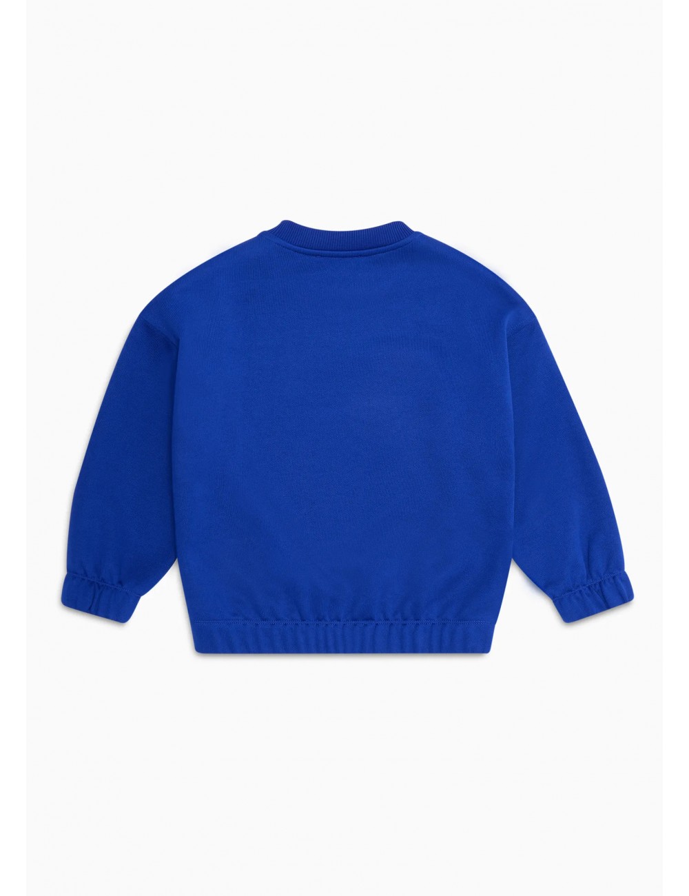 6R4MJ9 0759 FELPA EMPORIO ARMANI KIDS MAGLIA BAMBINO MAXI LOGO SHIRT AQUILA EA