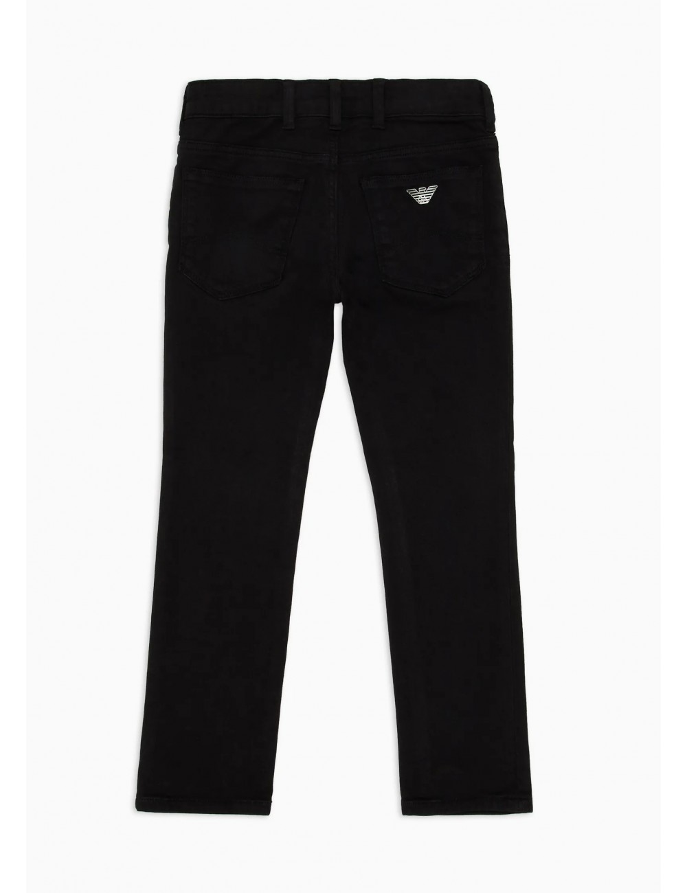 8N4J06 PANTALONE DENIM EMPORIO ARMANI KIDS BOY BAMBINO PANTALONI JEANS NERO J06