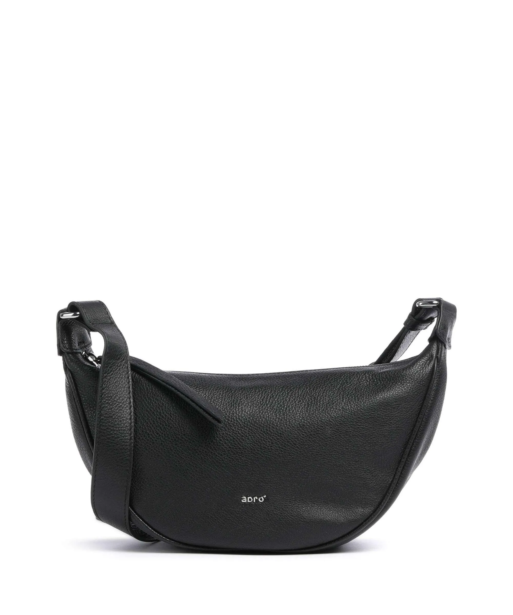  Abro Dalia By my Side Borsa a tracolla pelle di vacchetta grana nero  