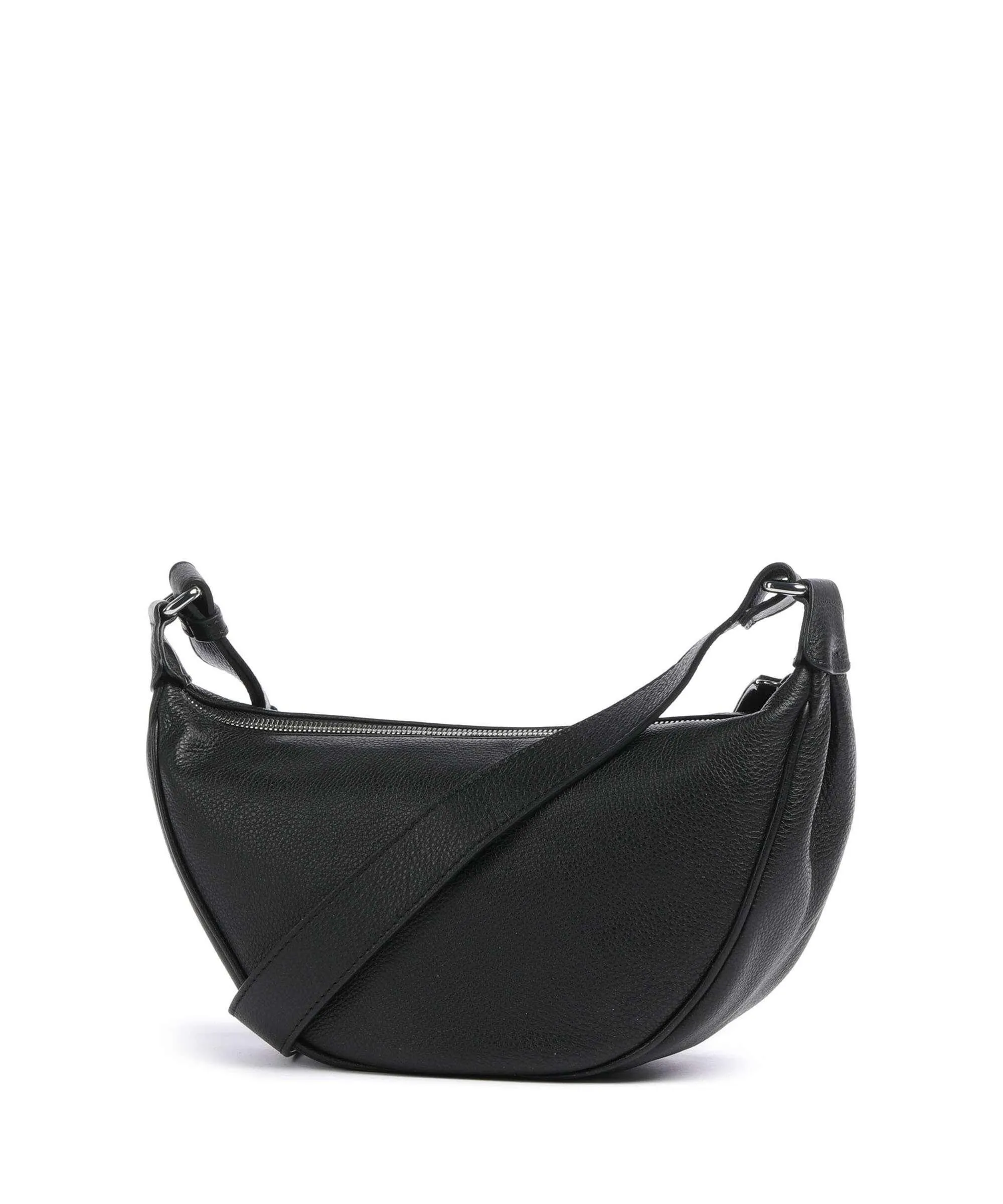  Abro Dalia By my Side Borsa a tracolla pelle di vacchetta grana nero  
