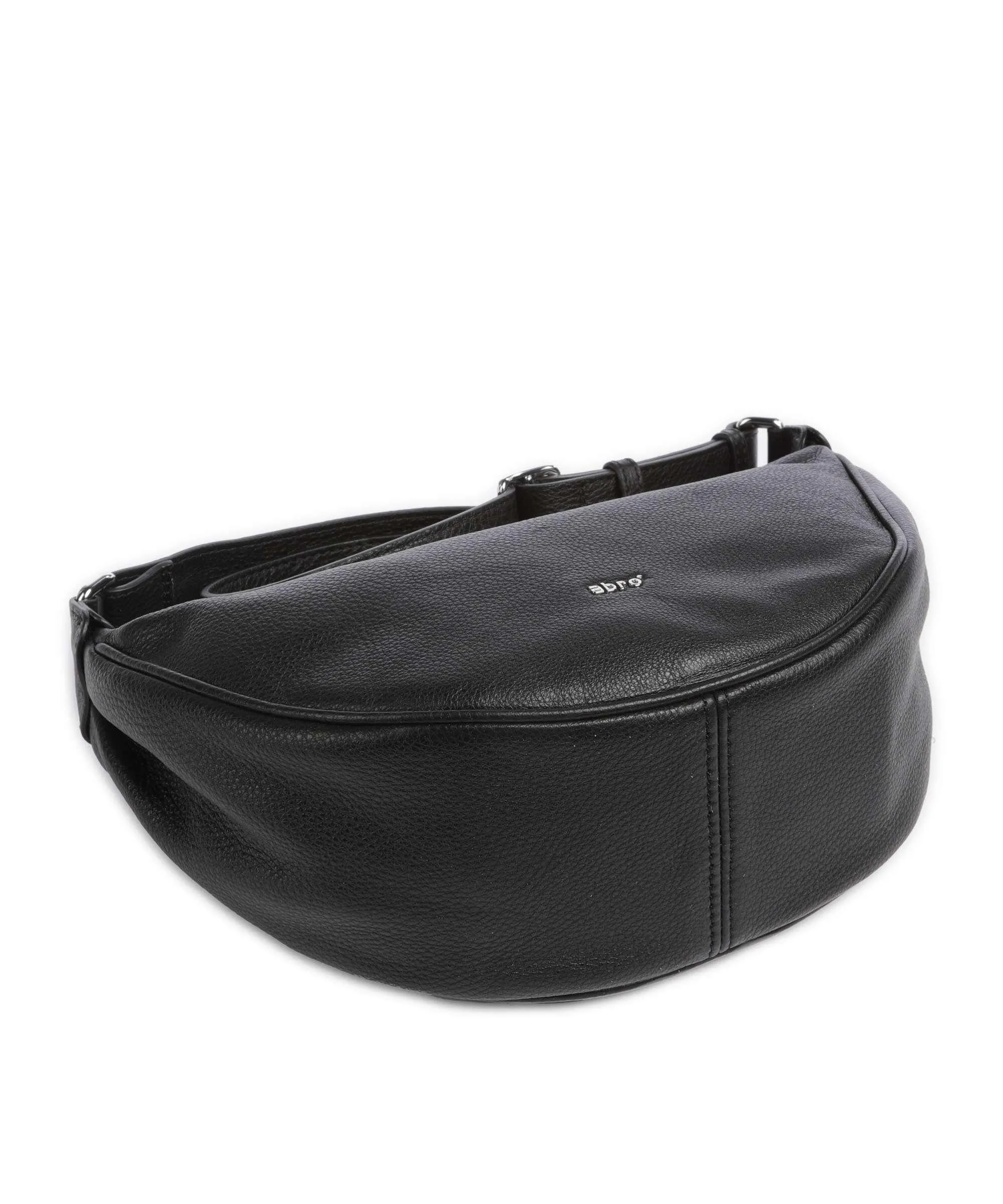  Abro Dalia By my Side Borsa a tracolla pelle di vacchetta grana nero  