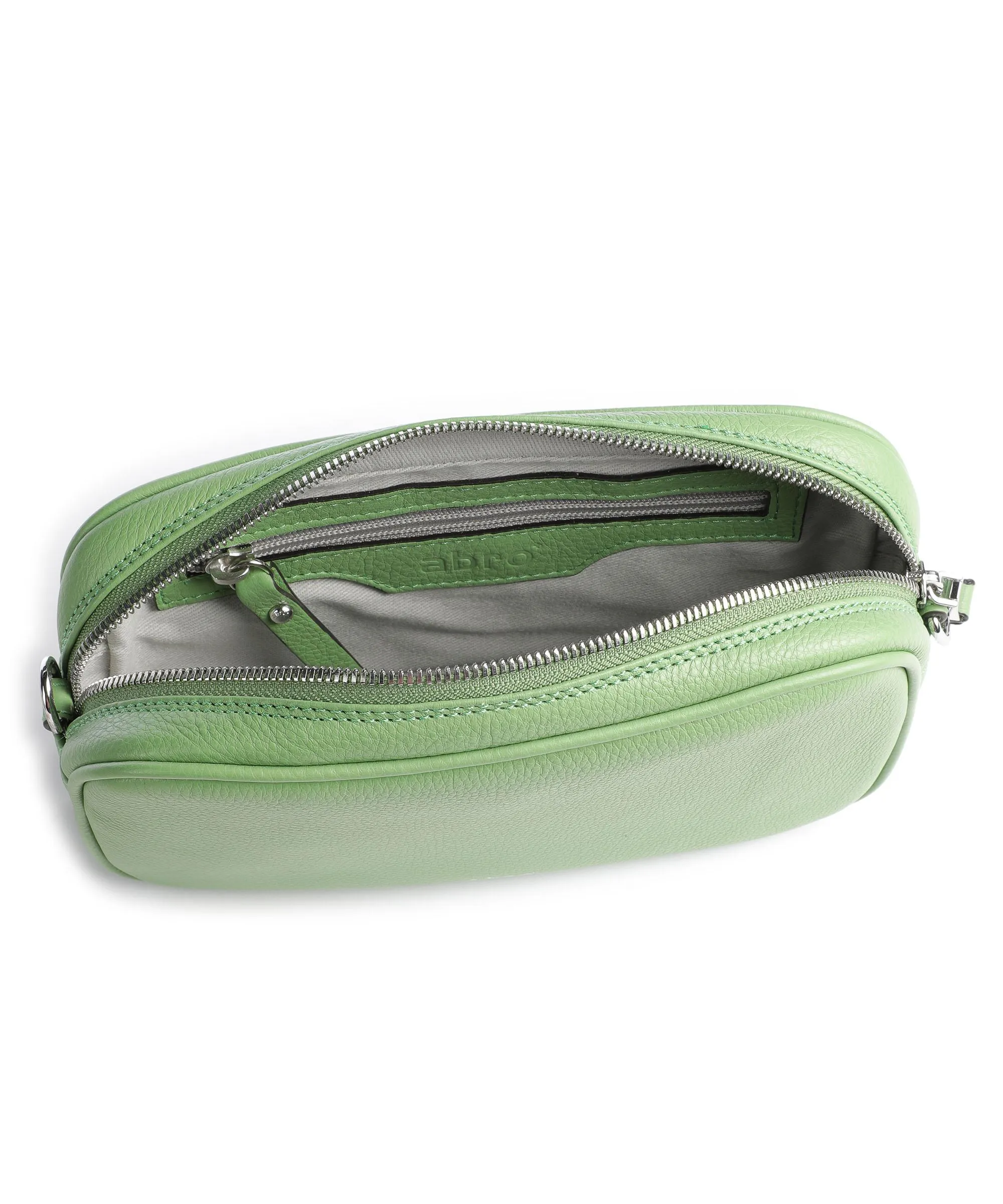  Abro Dalia Tina Borsa a tracolla pelle di vacchetta grana verde  