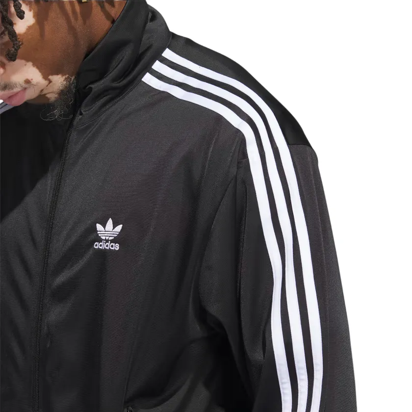 Adidas Adicolor Firebird Adult Full Zip Sweatshirt IJ7058 Black-White