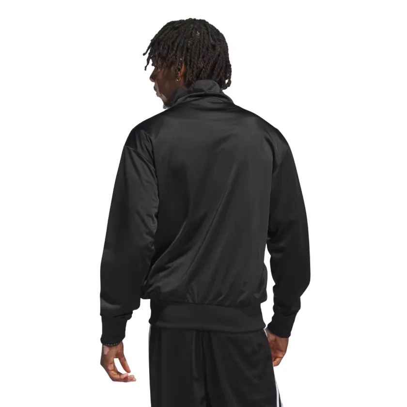 Adidas Adicolor Firebird Adult Full Zip Sweatshirt IJ7058 Black-White
