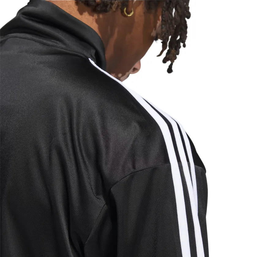 Adidas Adicolor Firebird Adult Full Zip Sweatshirt IJ7058 Black-White