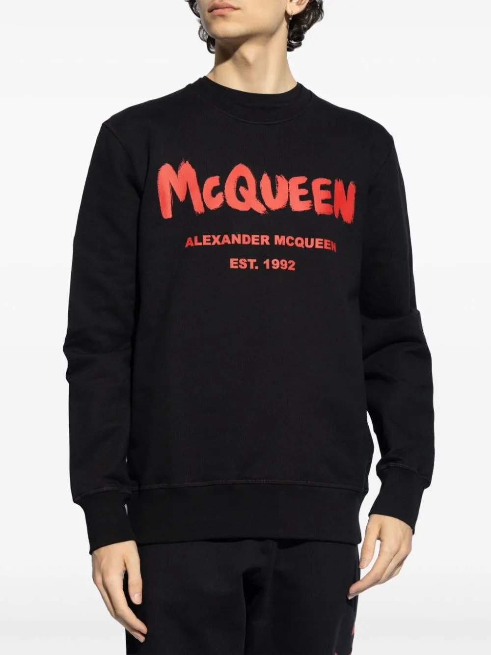 Alexander McQueen-Felpa con stampa