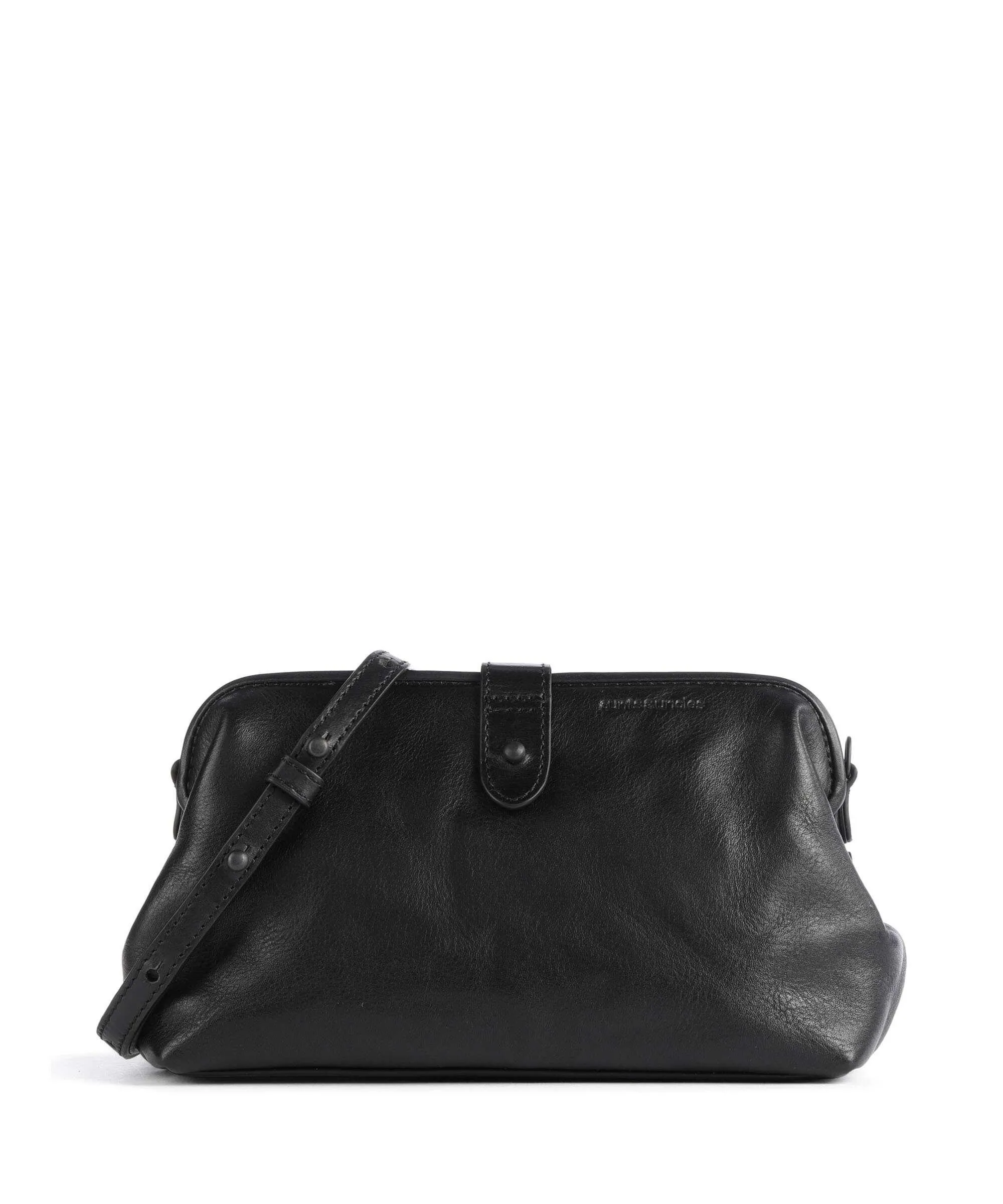  Aunts & Uncles Grandma's Luxury Club Mrs. Eclair Borsa a tracolla pelle di vacchetta grana nero  