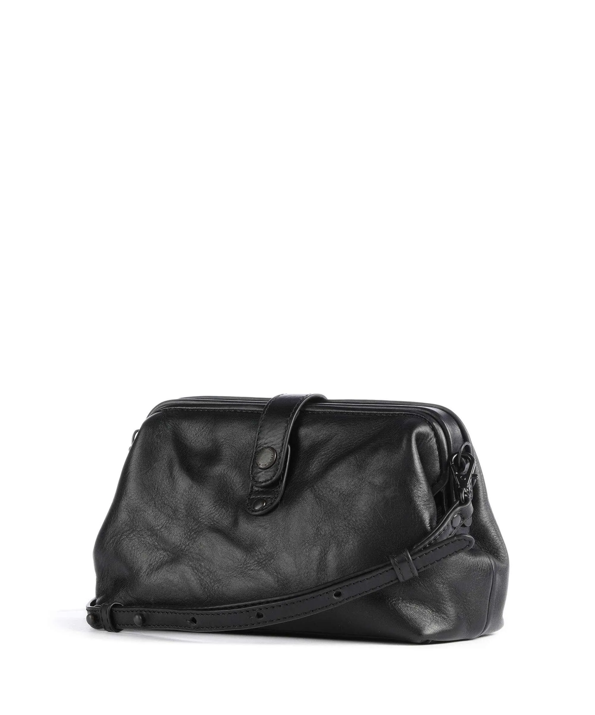  Aunts & Uncles Grandma's Luxury Club Mrs. Eclair Borsa a tracolla pelle di vacchetta grana nero  