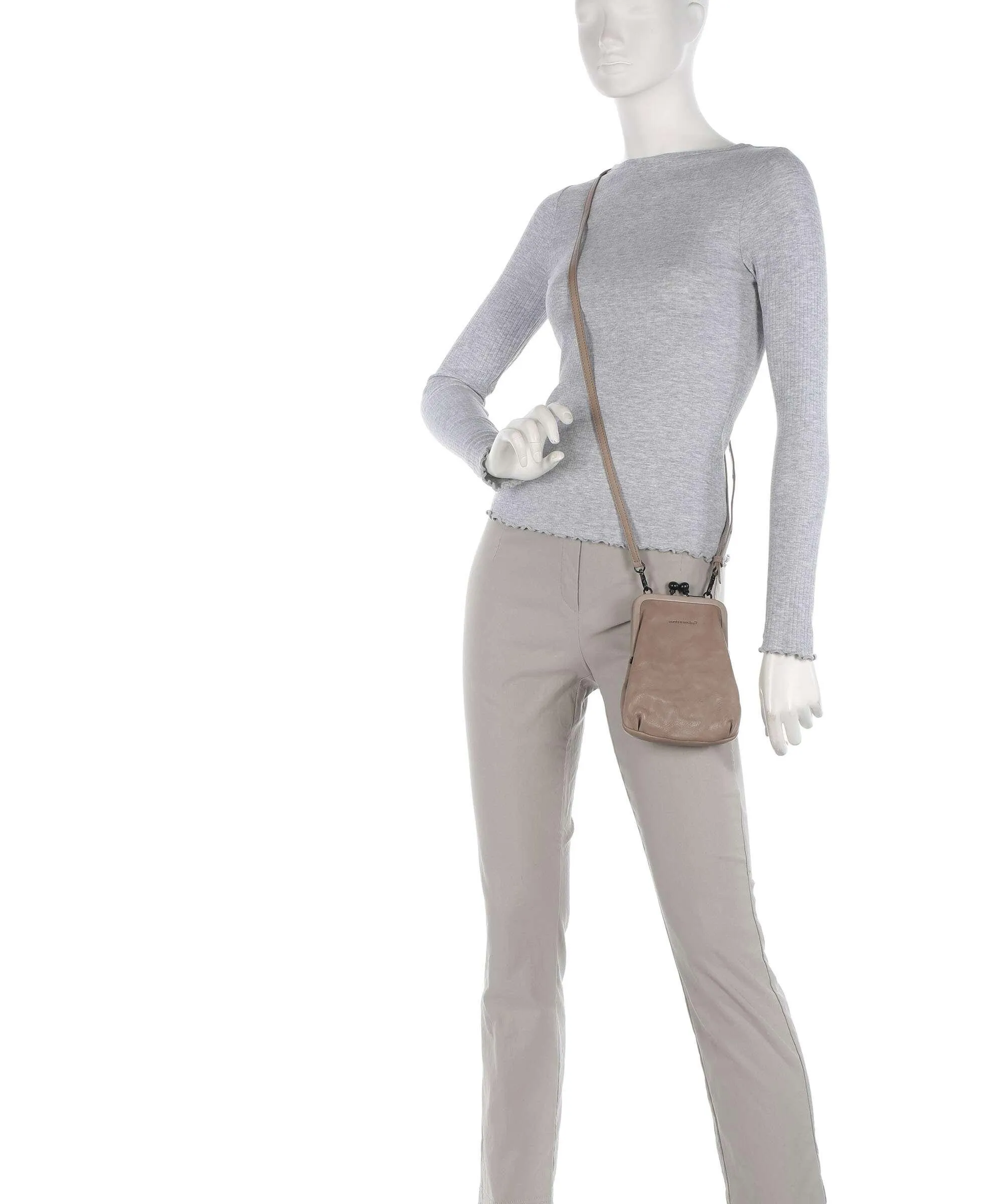  Aunts & Uncles Grandma's Luxury Club Mrs. Sugar Pop Borsa a tracolla pelle bovina taupe  