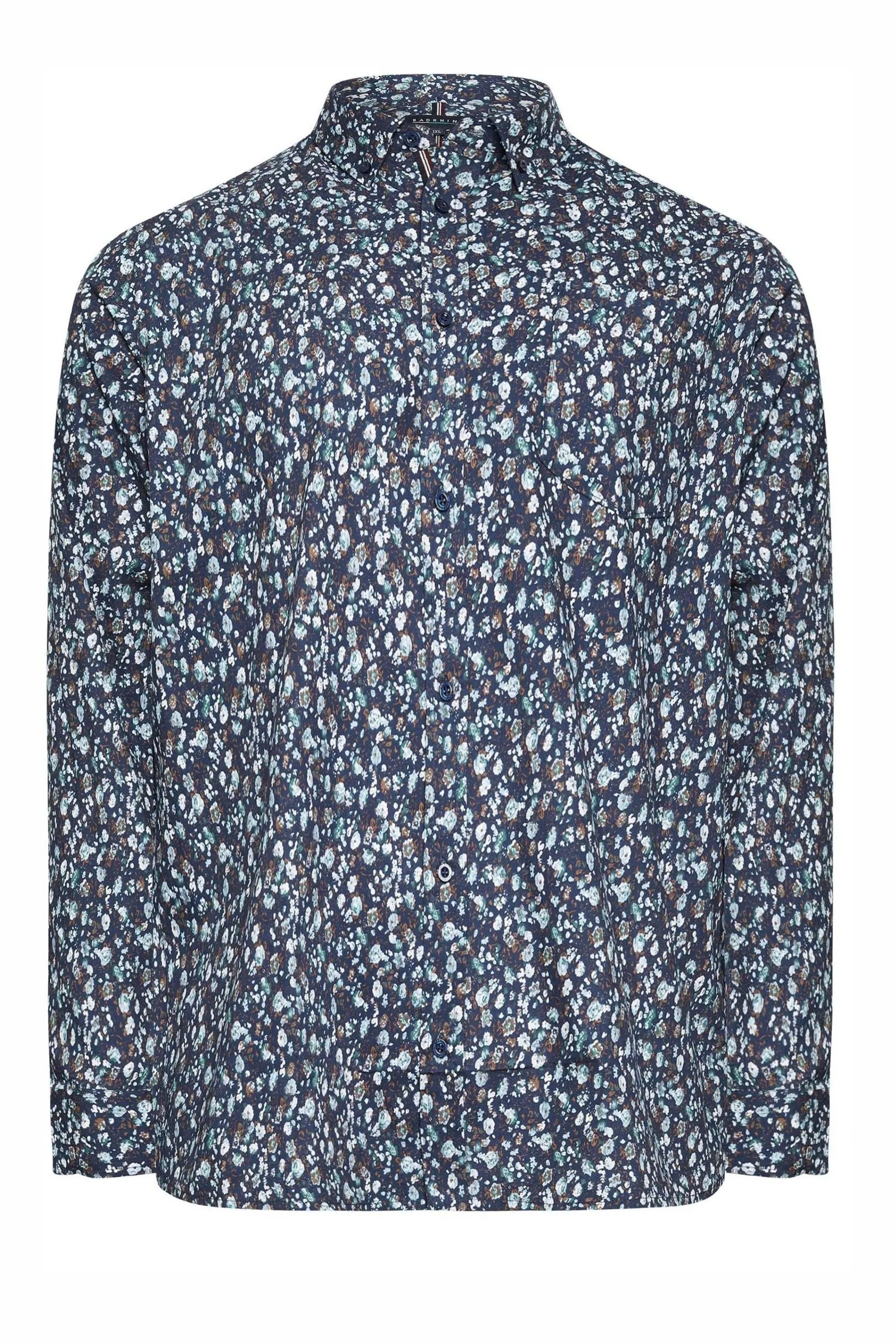 BadRhino Big & Tall 100% Camicia in popeline di cotone    