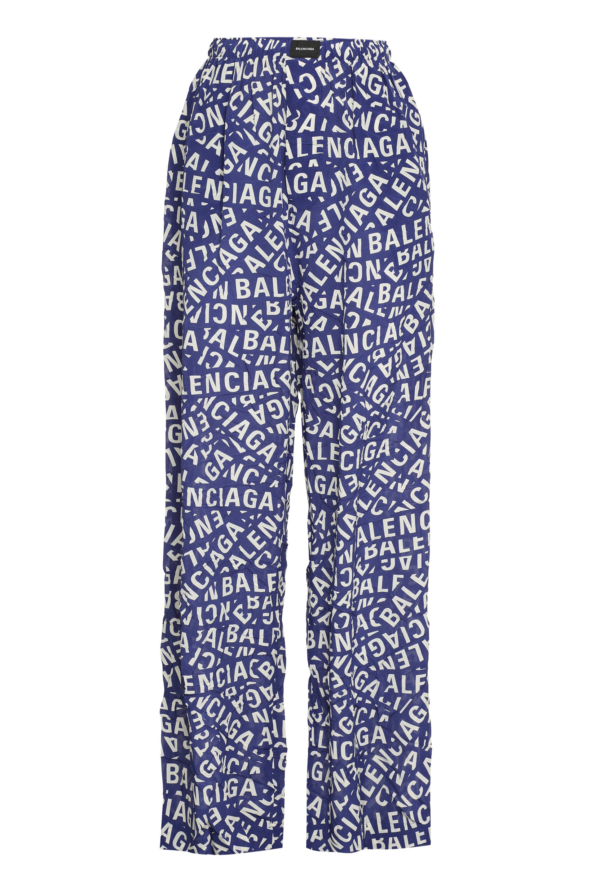 Balenciaga Pantaloni pigiama in seta stampata