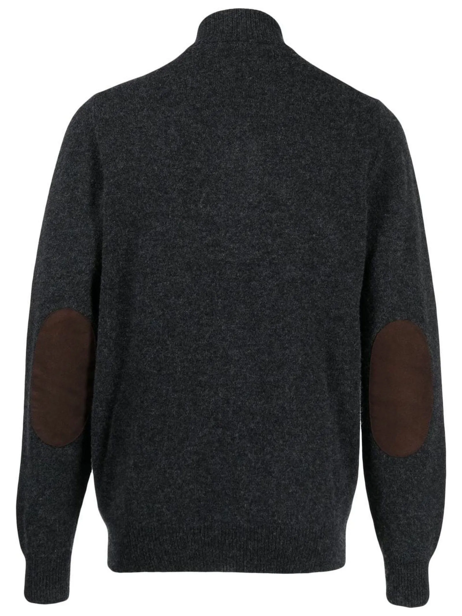 BARBOUR Abbigliamento,Maglieria Maglione grigio in lana merino 