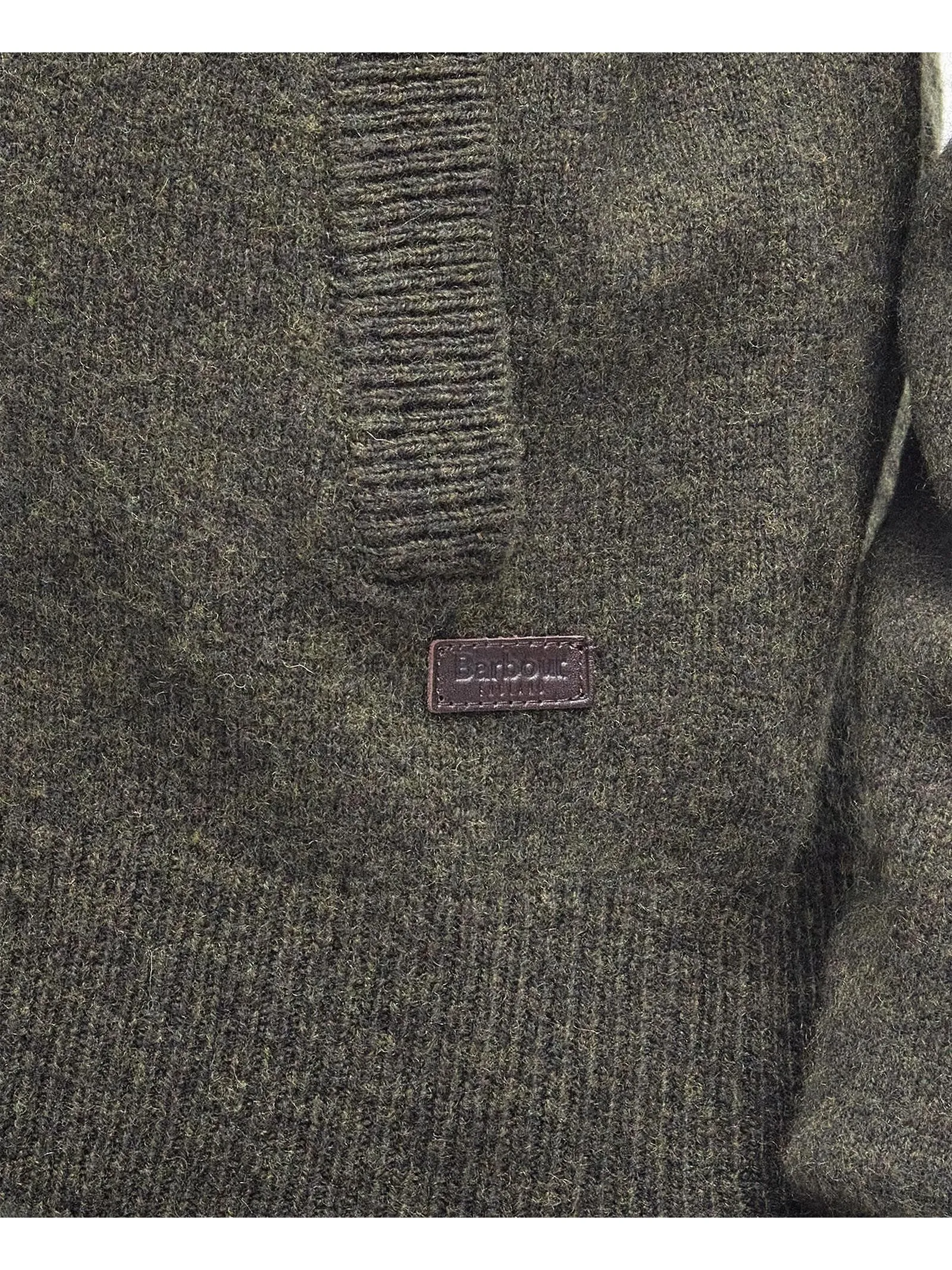 BARBOUR Abbigliamento,Maglieria Maglione verde in lana merino 