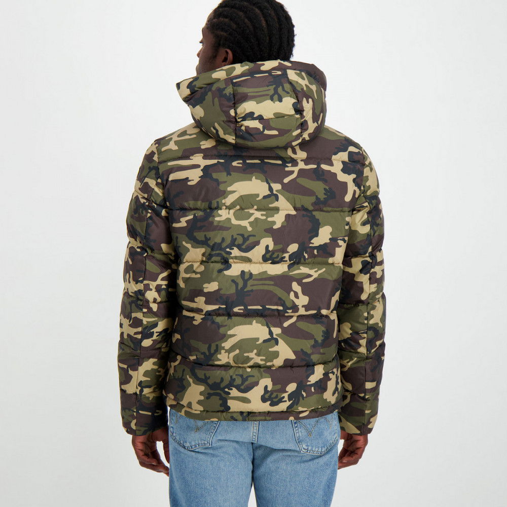 BLAUER PIUMINO CAPPUCCIO