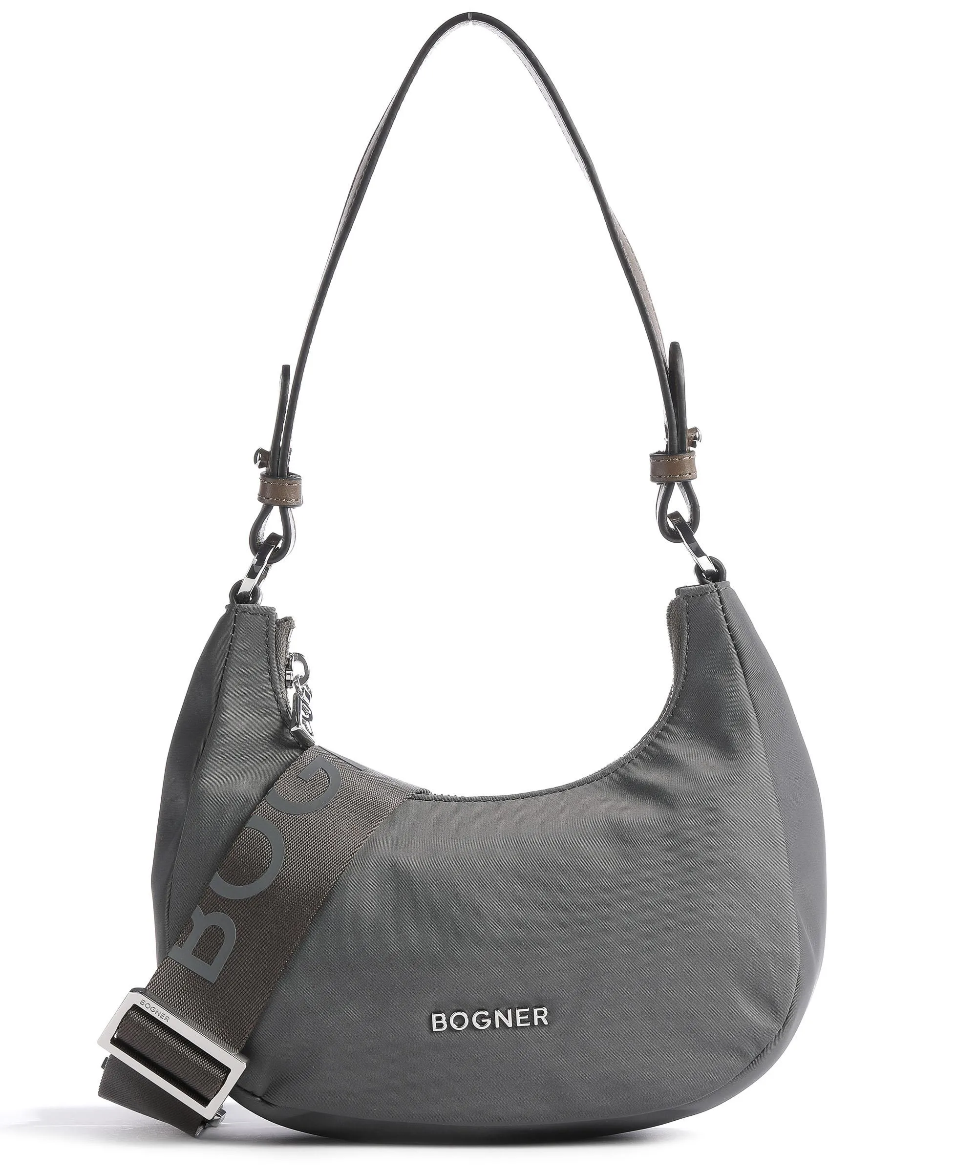  Bogner Klosters Melene Borsa a spalla nylon grigio scuro  