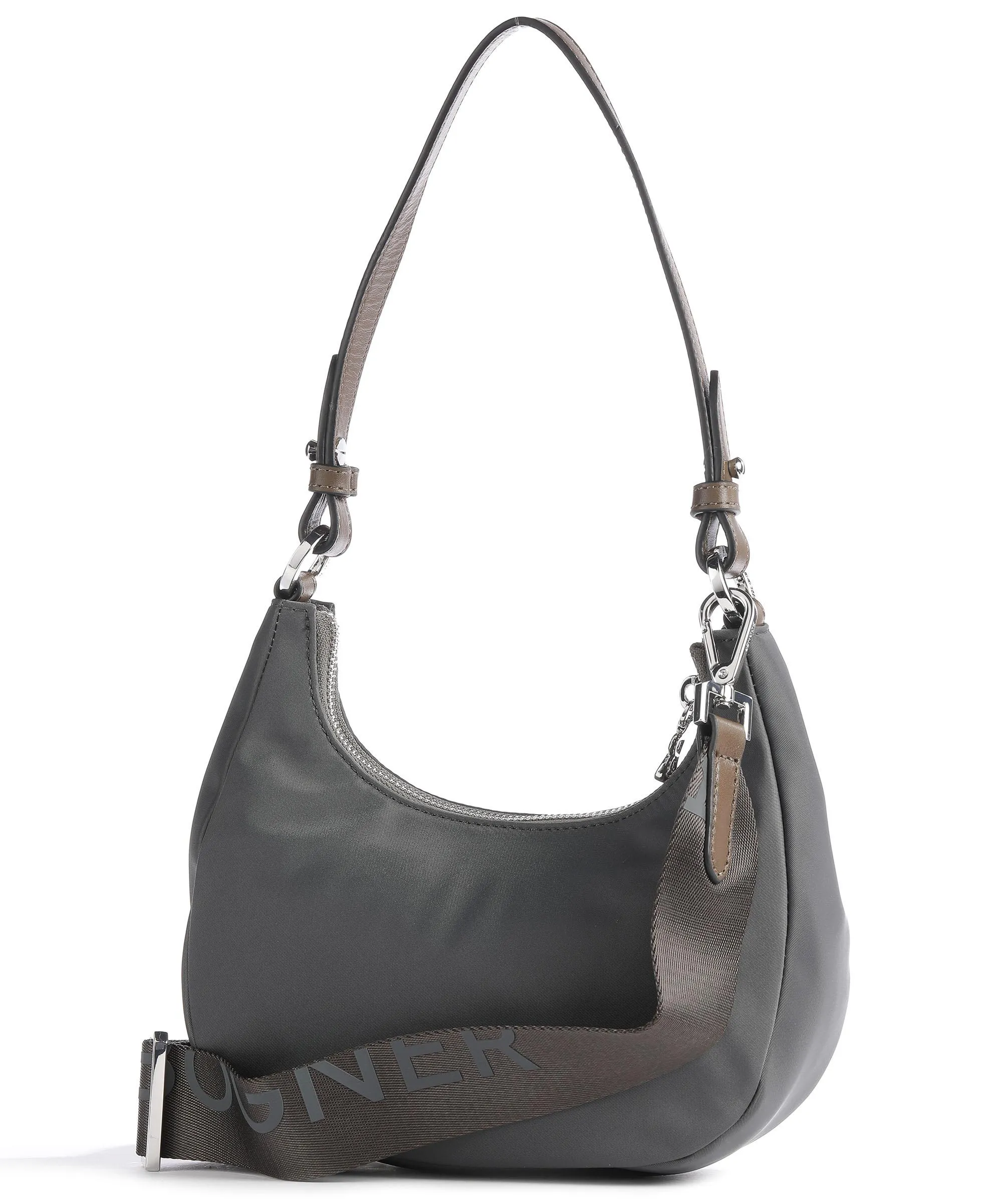  Bogner Klosters Melene Borsa a spalla nylon grigio scuro  