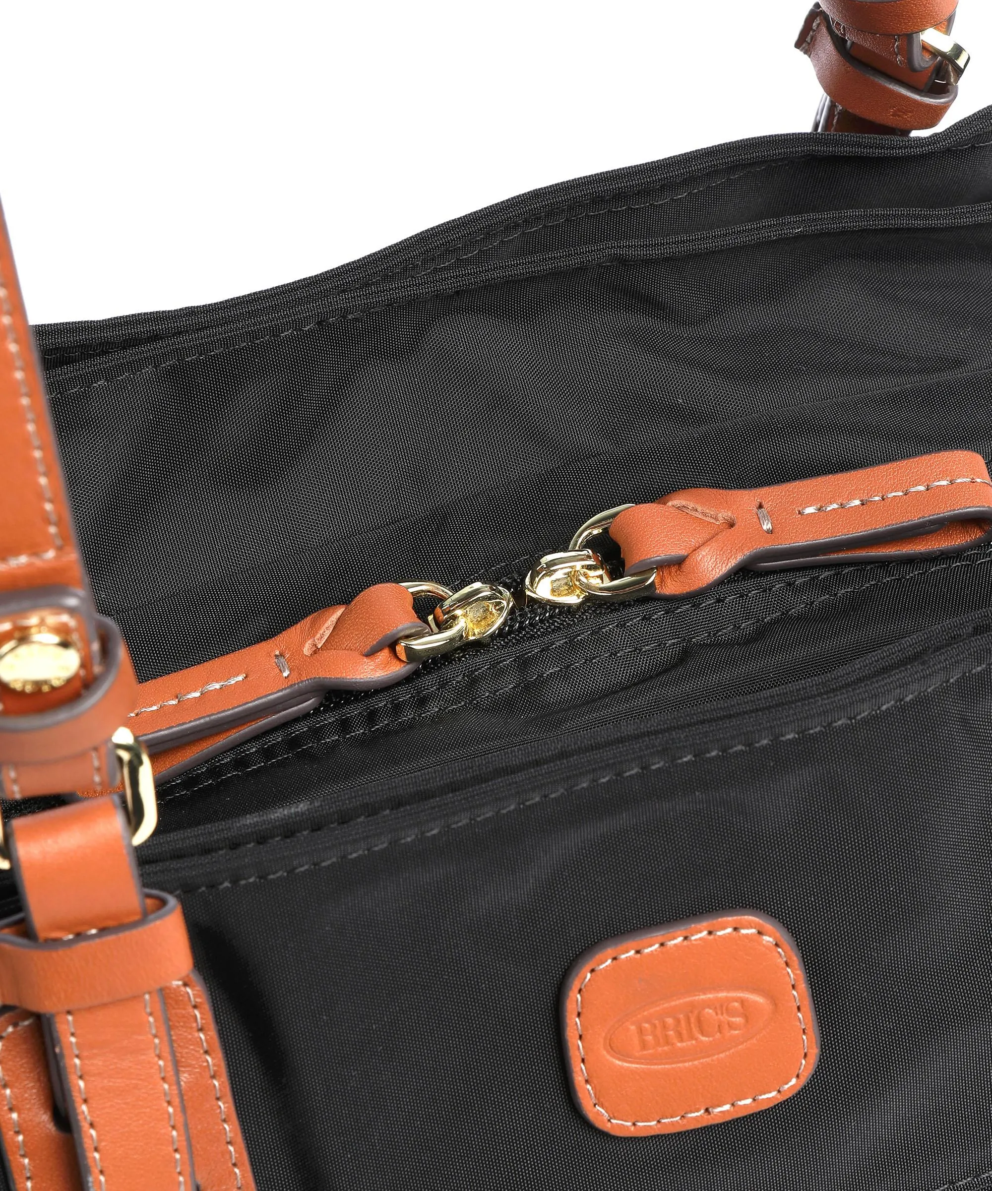  Brics X-Collection Borsa shopper nylon riciclato nero  
