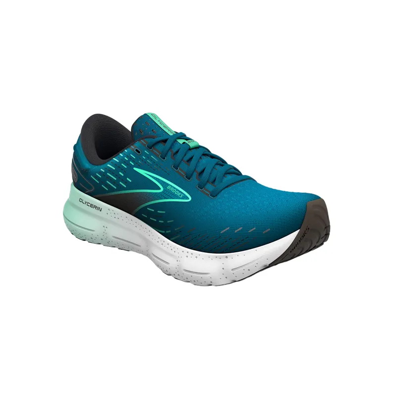Brooks scarpa da corsa da uomo Glycerin 20 Ammortizzazione neutro 110382 1D 439 blu marocco-nero