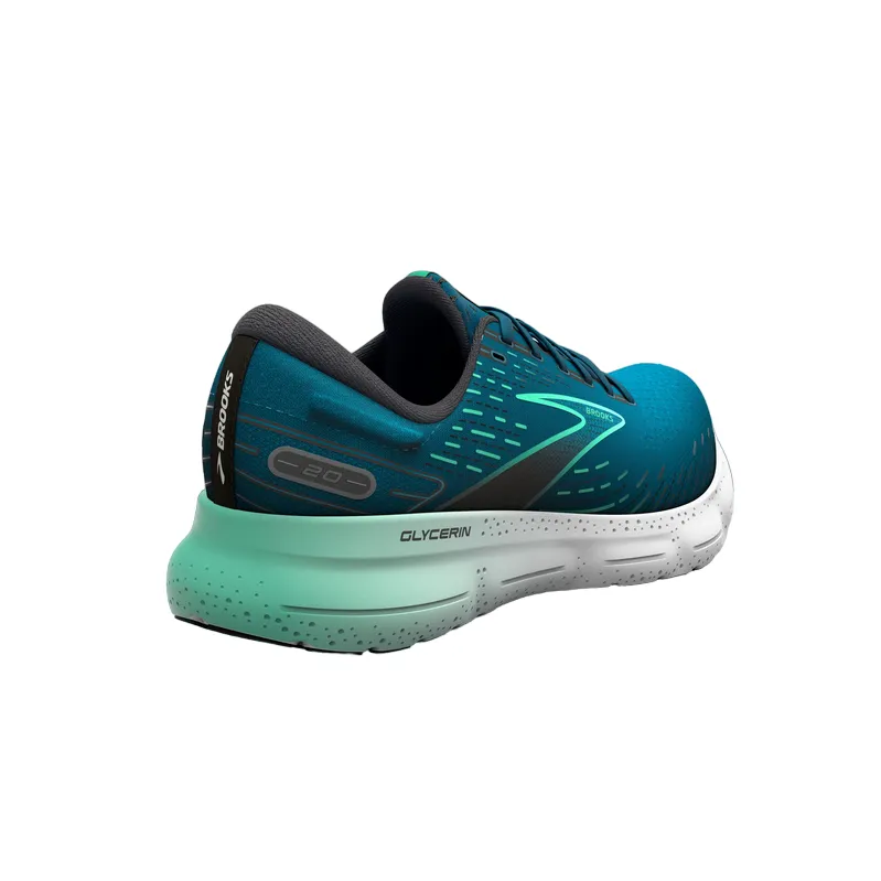 Brooks scarpa da corsa da uomo Glycerin 20 Ammortizzazione neutro 110382 1D 439 blu marocco-nero