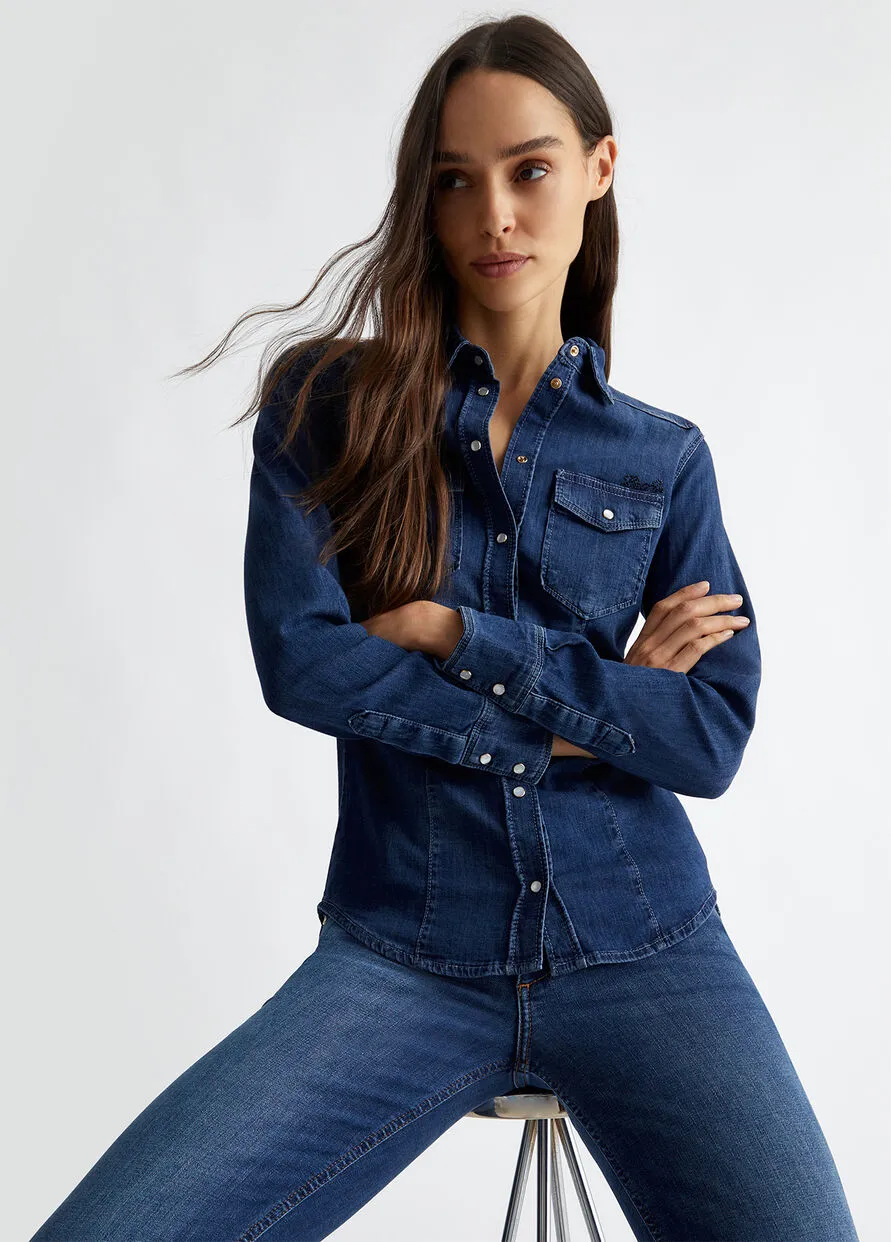Camicia Denim Liu Jo