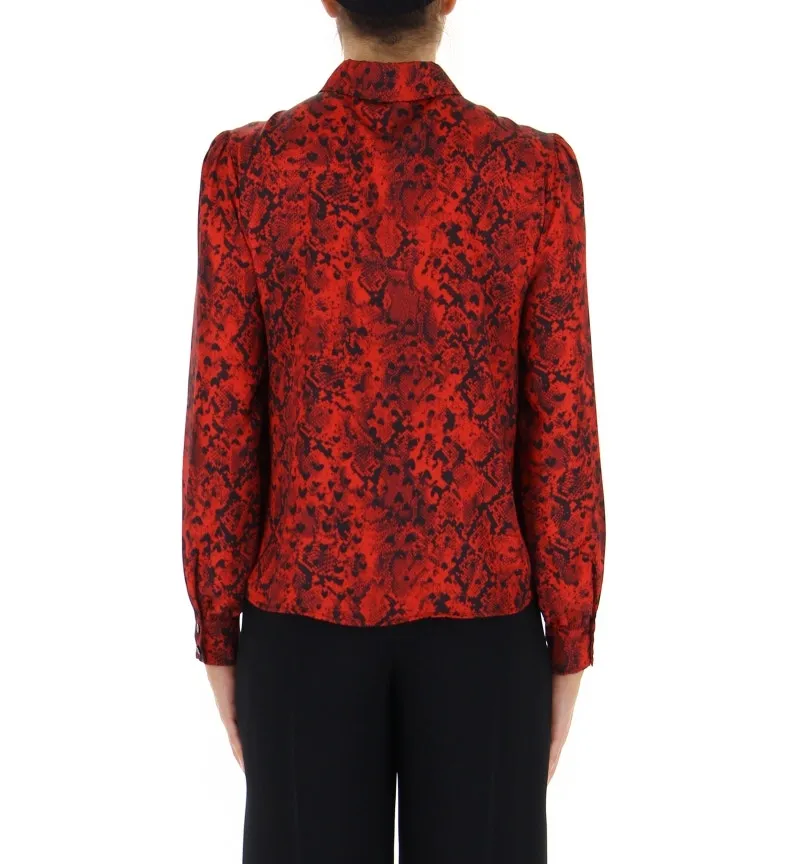 Camicia in raso