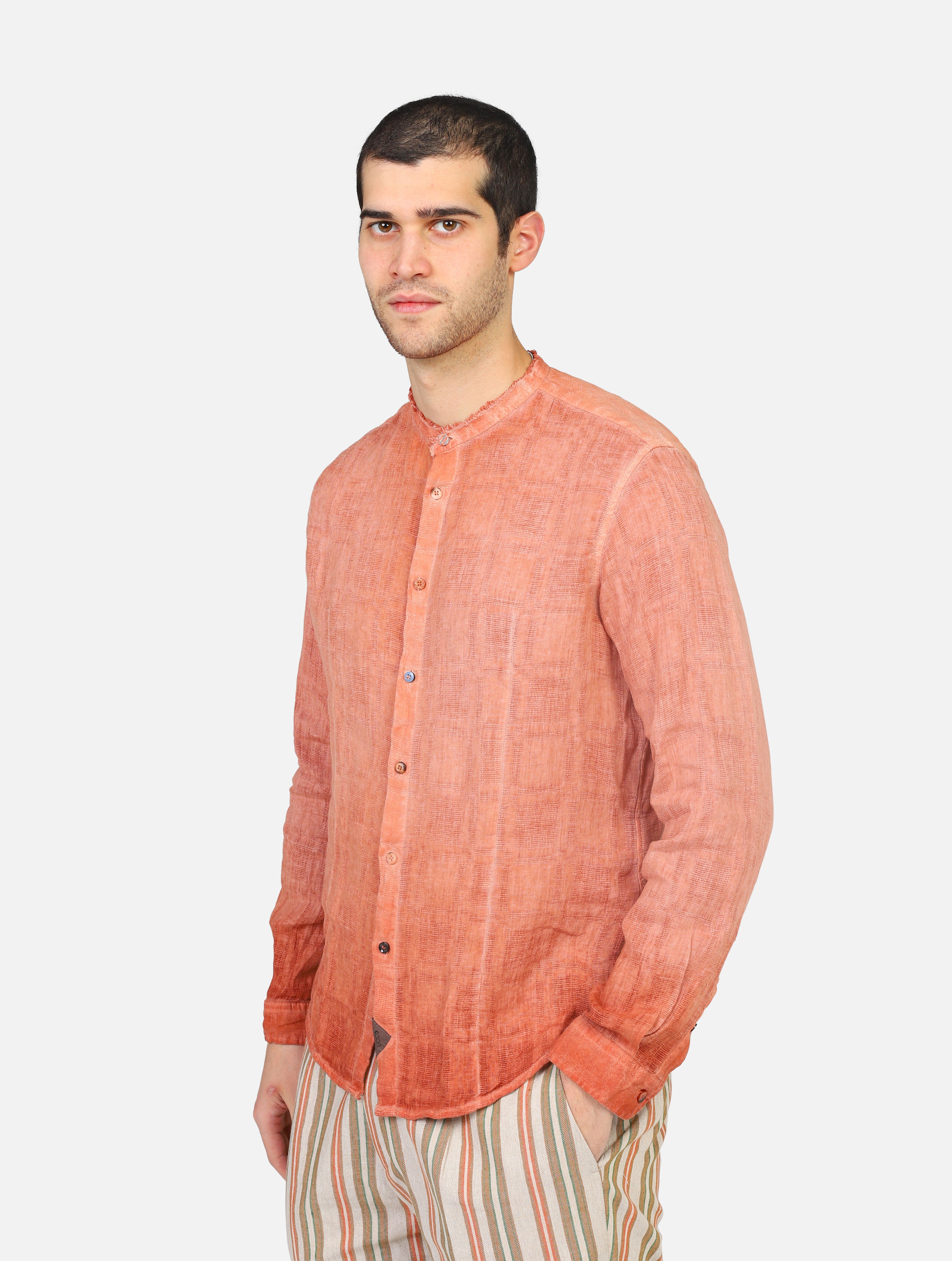 camicia KOON LCM154UN08MATTONE