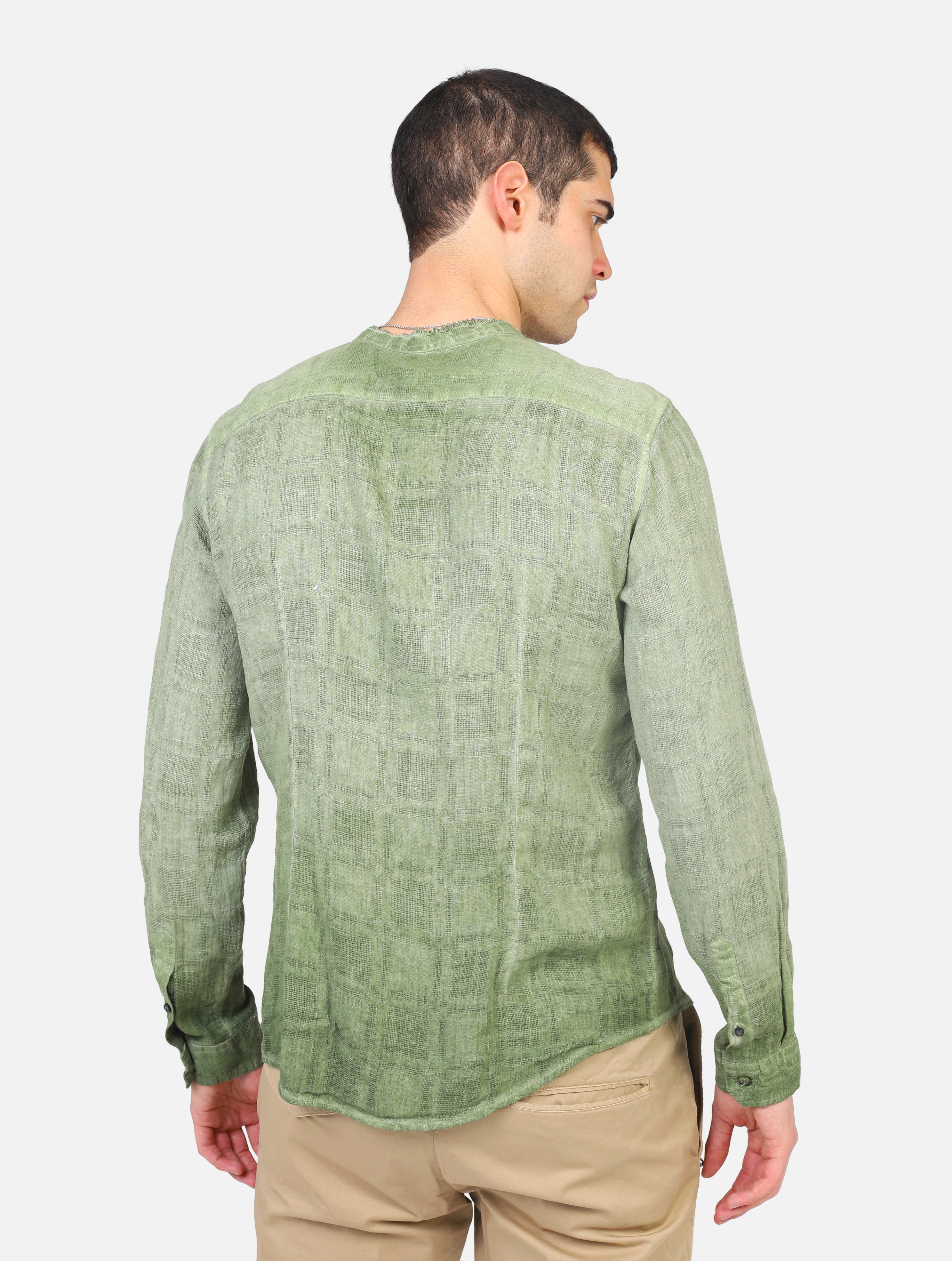 camicia KOON LCM154UN08VERDE