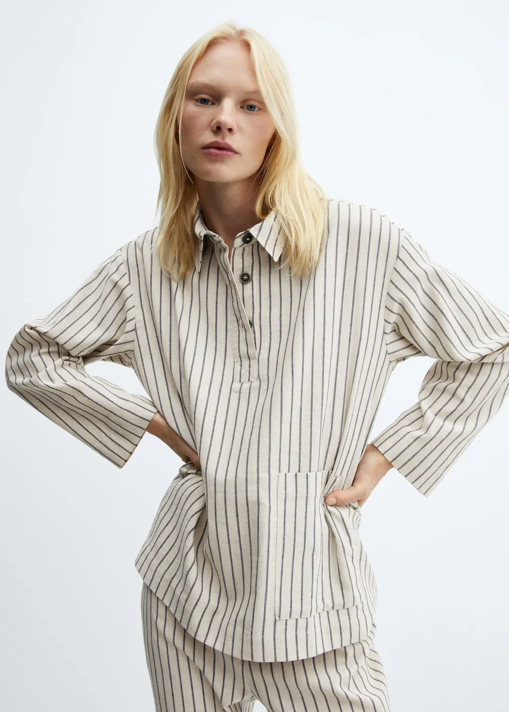 Camicia pigiama righe