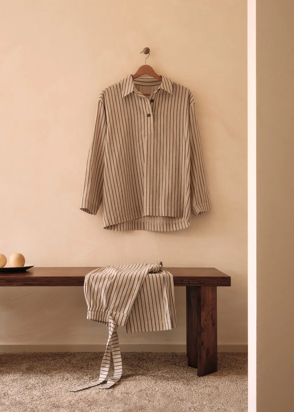 Camicia pigiama righe