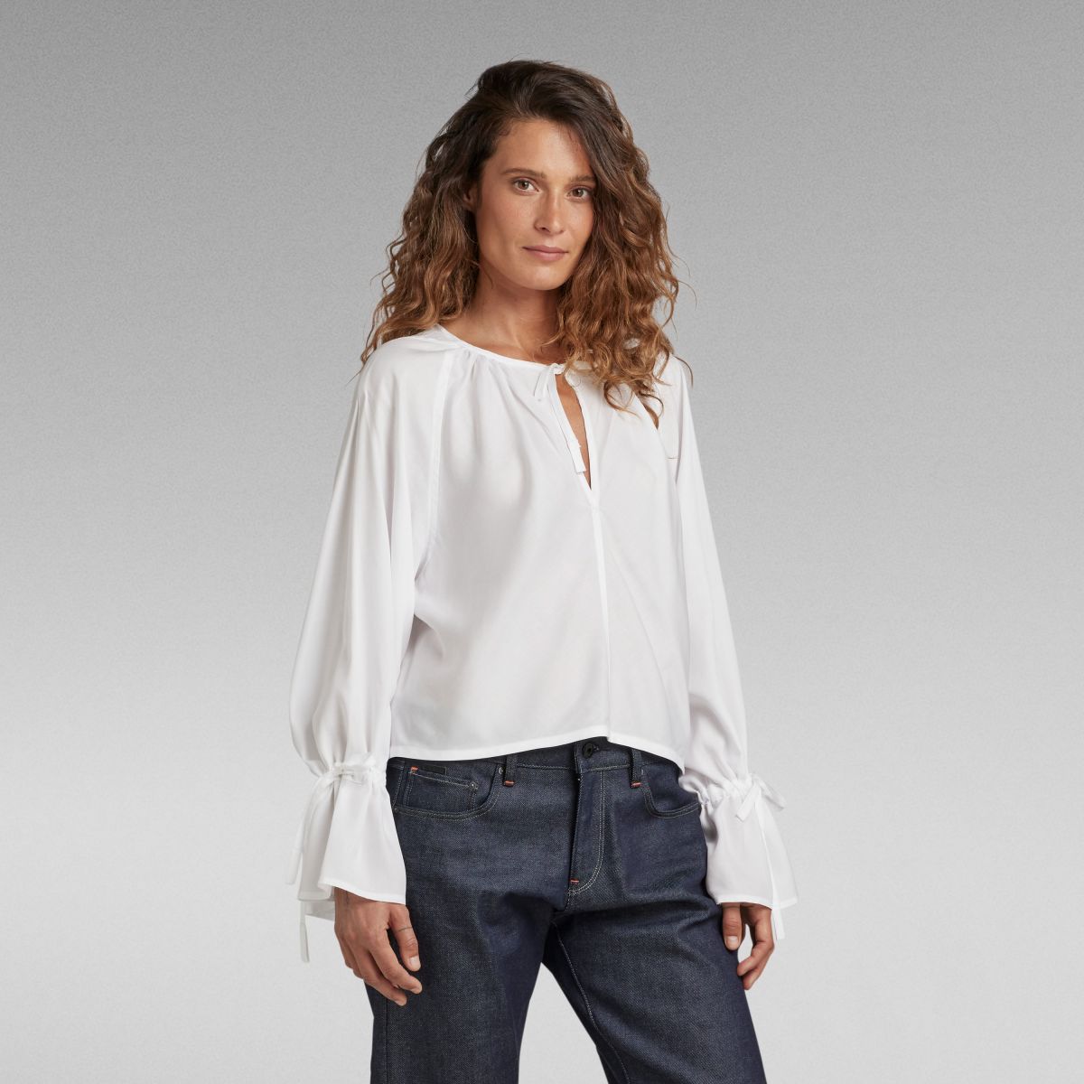 CAMICIE Donna G-STAR D23254-D297 SNIPER 110 WHITE