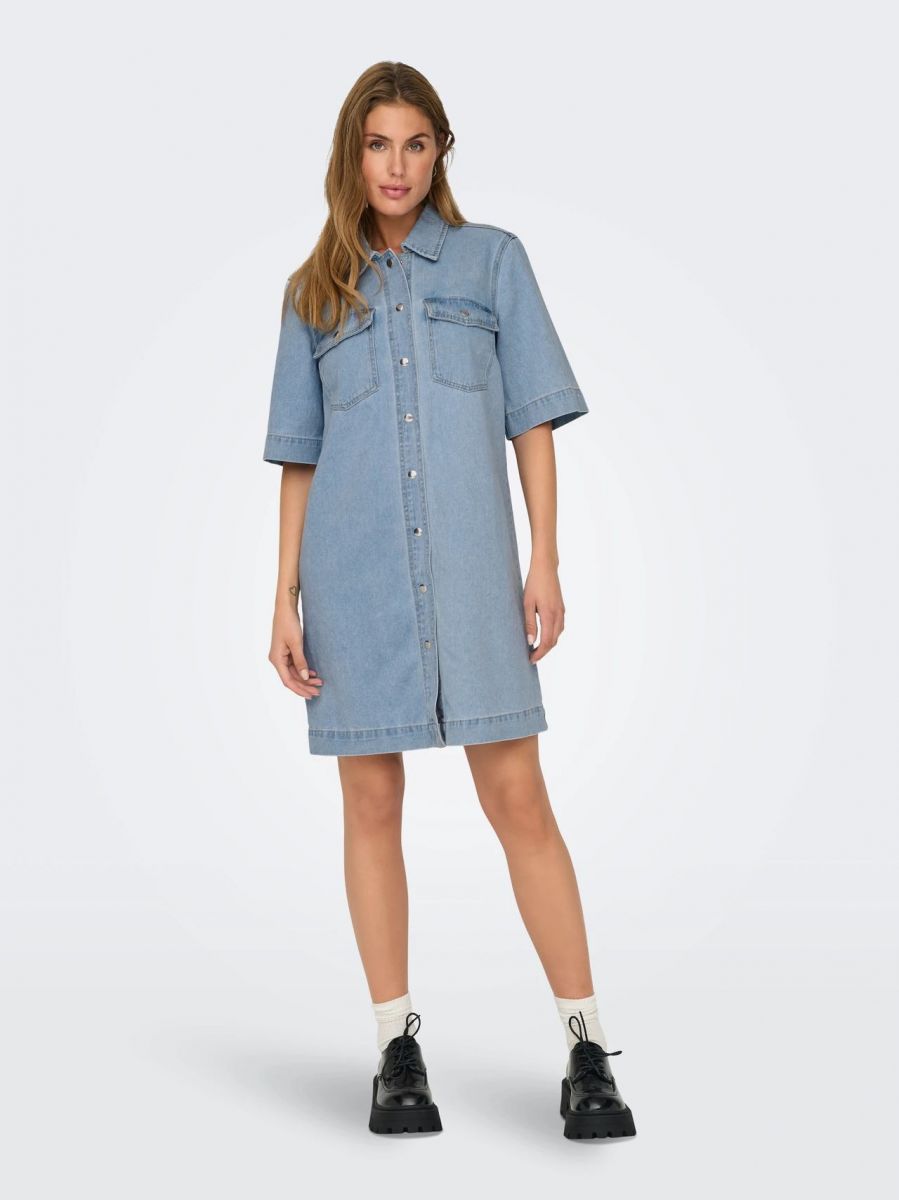 CAMICIE Donna ONLY 15327766 SOPHIE LIGHT BLUE DENIM