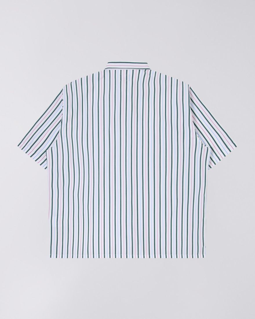CAMICIE Uomo EDWIN I033364.29E.67. TOLEDO 29E.67 WHITE/PINK/GREEN
