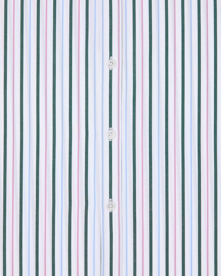 CAMICIE Uomo EDWIN I033364.29E.67. TOLEDO 29E.67 WHITE/PINK/GREEN