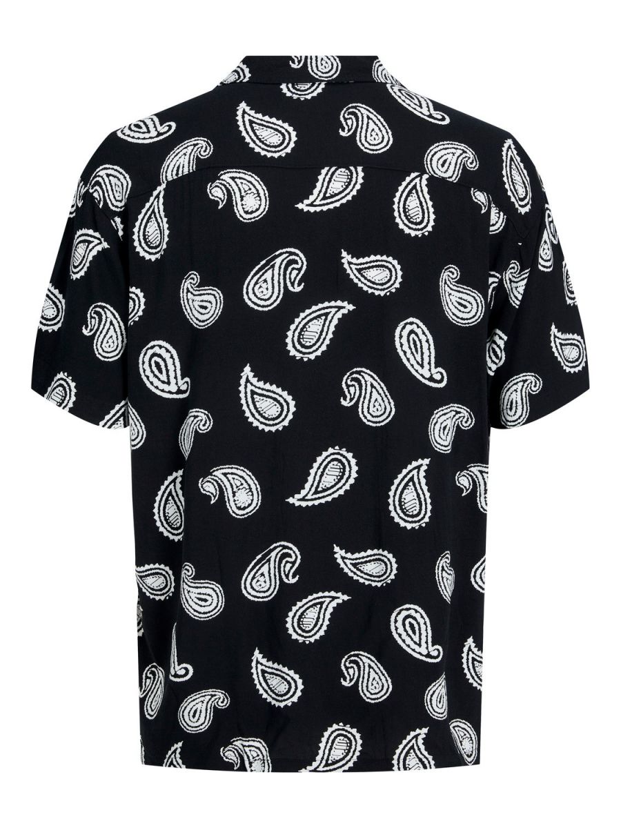 CAMICIE Uomo JACK&JONES 12241163 RESORT BLACK