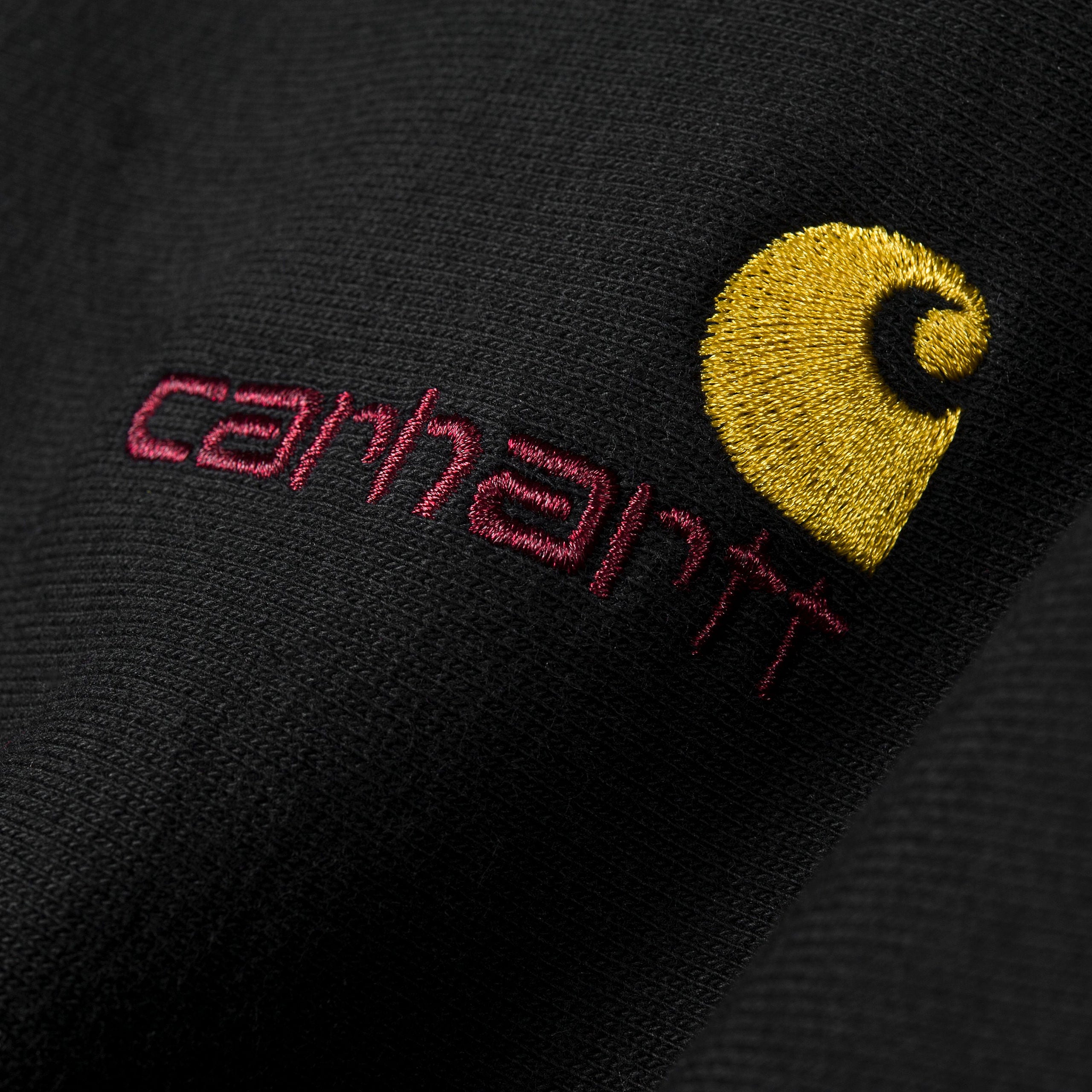 Carhartt American Script men's crewneck sweatshirt I025475 black