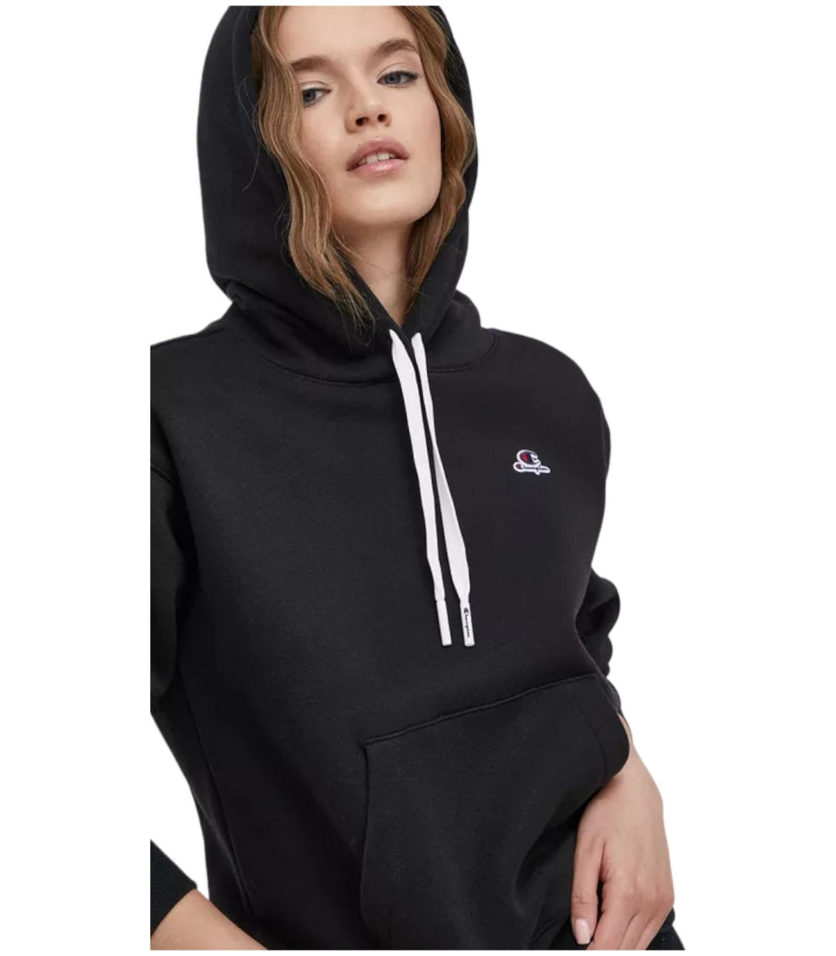 Champion Donna Felpa Con Cappuccio