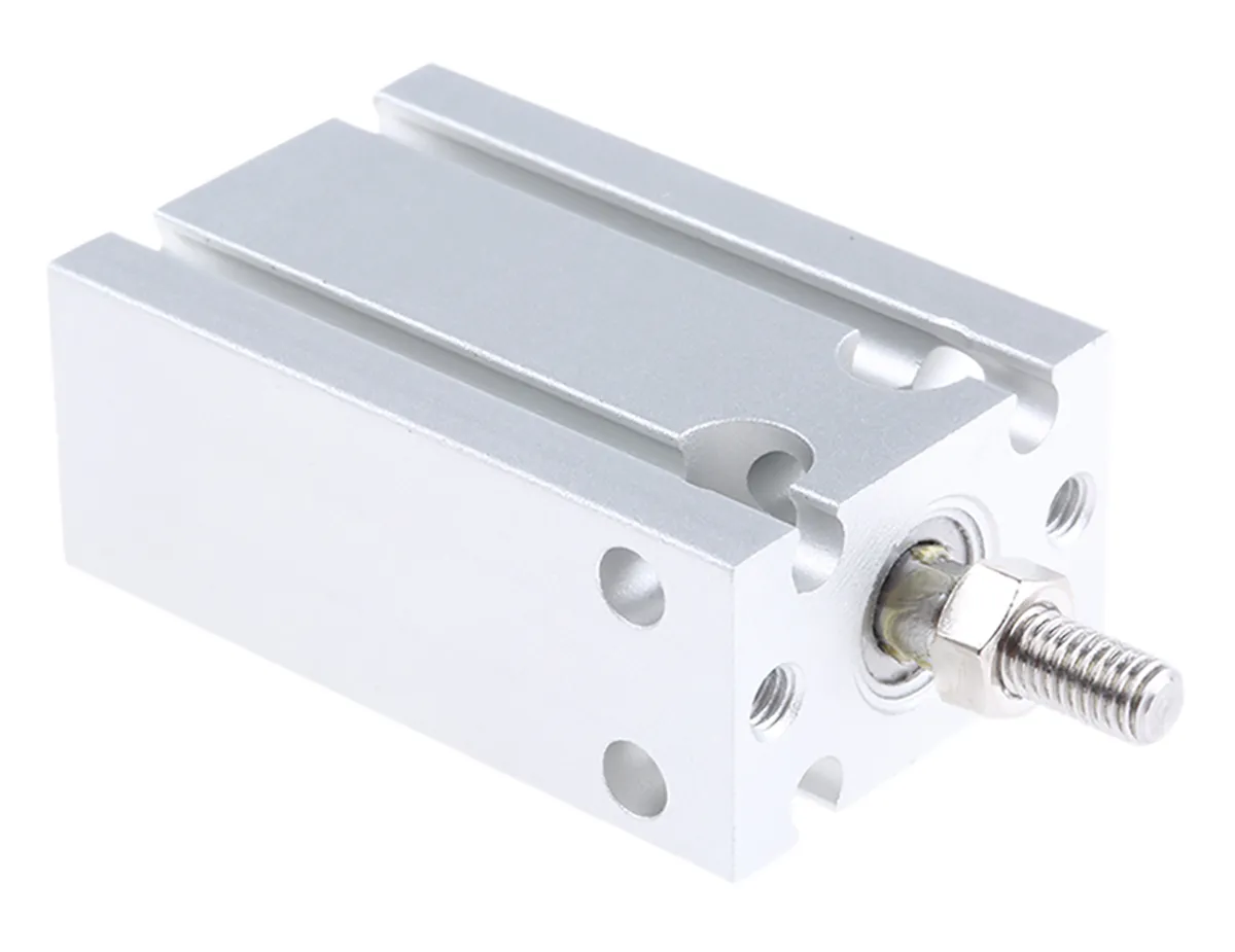 Cilindro pneumatico a stelo SMC CU, Doppio effetto, foro da 16mm, corsa 10mm, 0,7 MPa max