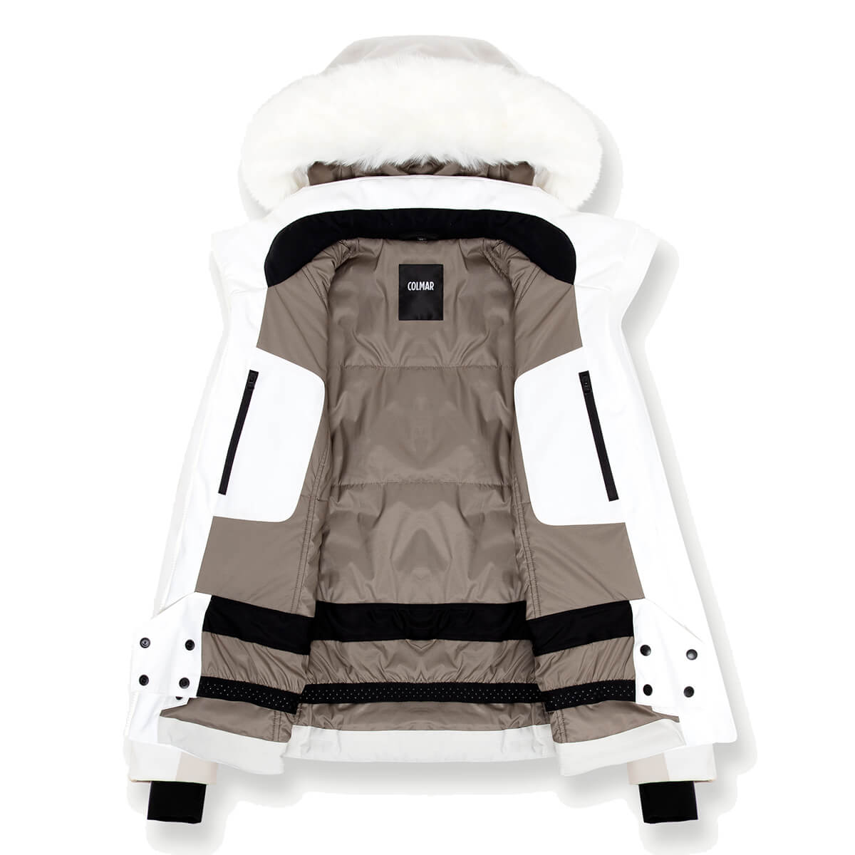 Colmar giacca da sci donna sapporo-rec colore bianco purity