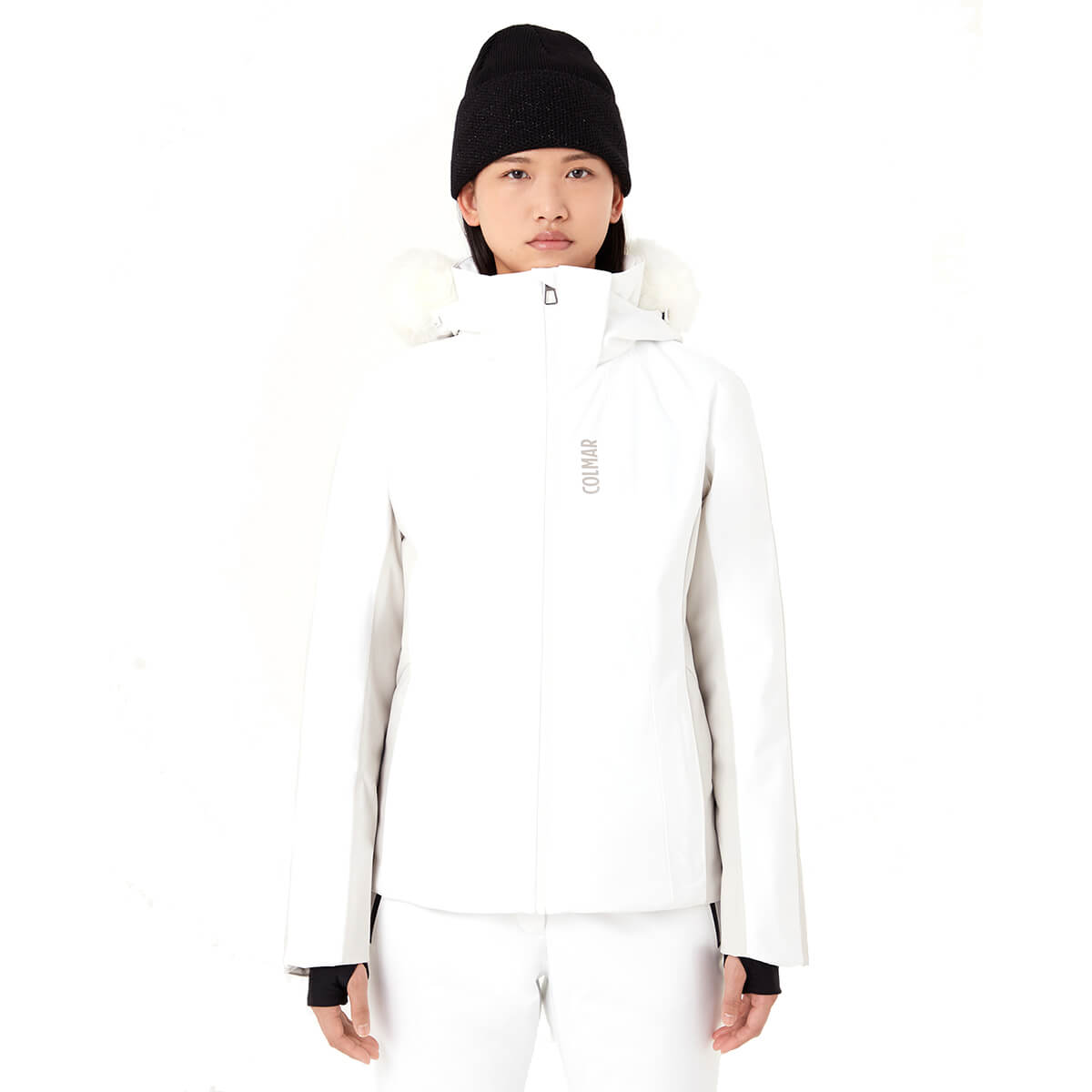 Colmar giacca da sci donna sapporo-rec colore bianco purity