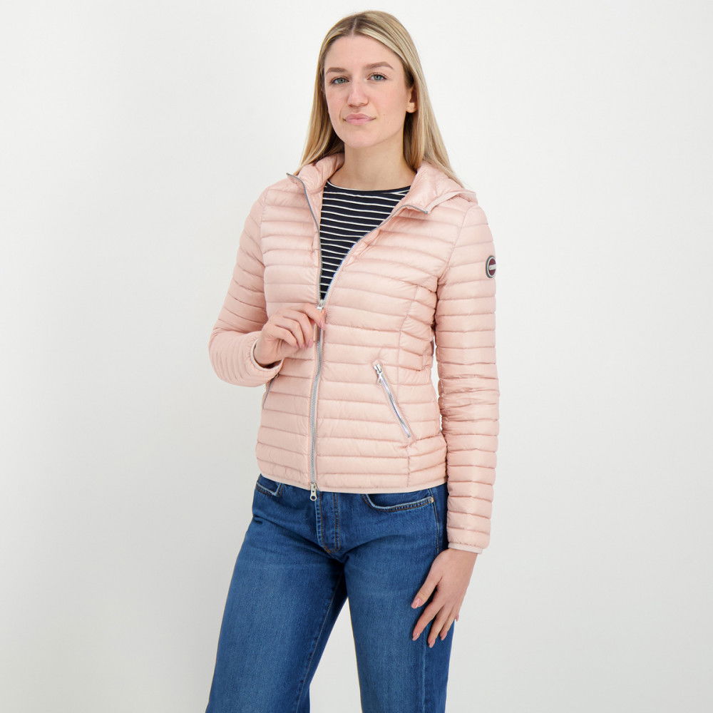 COLMAR ORIGINALS PIUMINO LEGGERO CON CAPPUCCIO RECYCLED DONNA