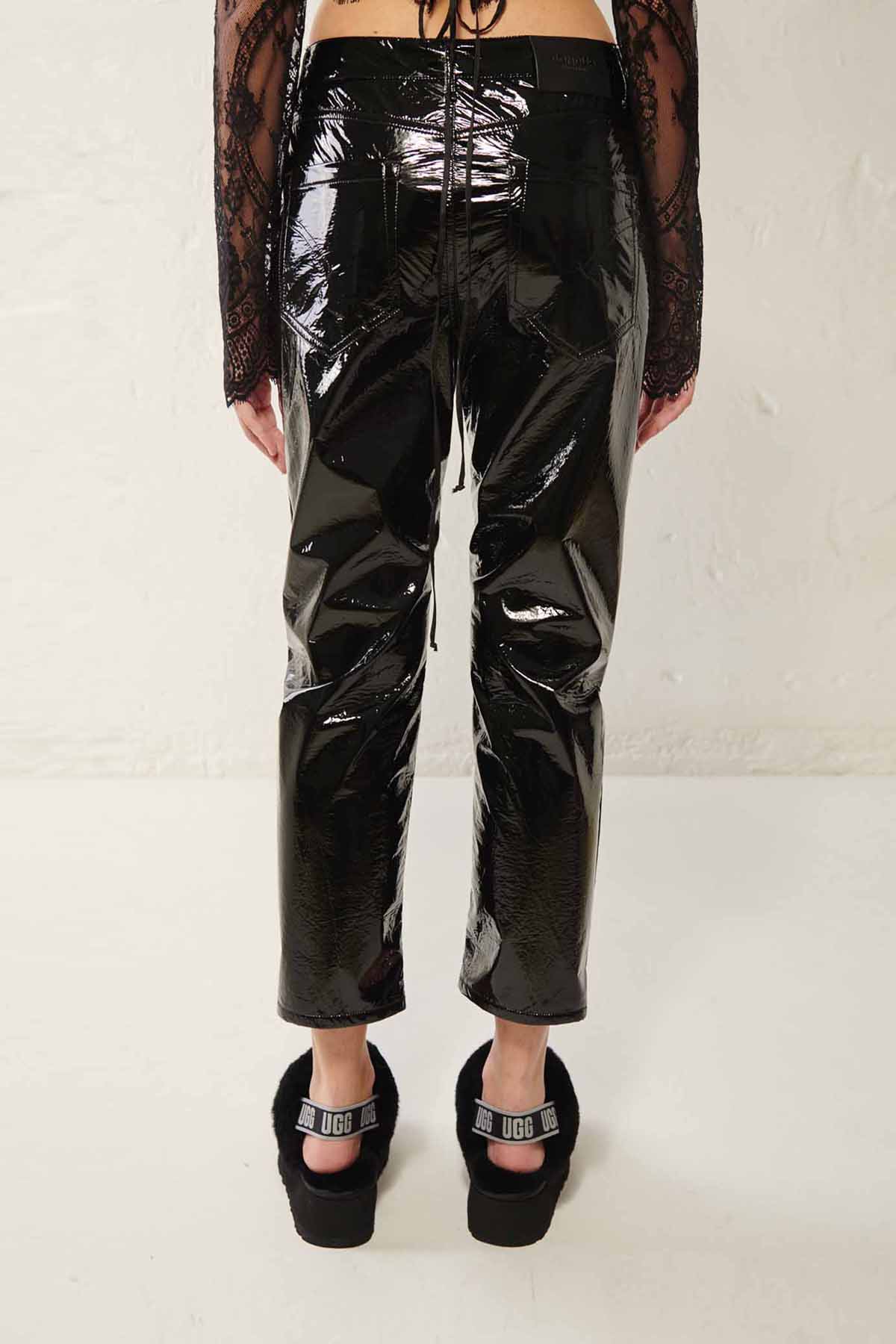 DONDUP Pantalone in vernice  KOONS GIOIELLO