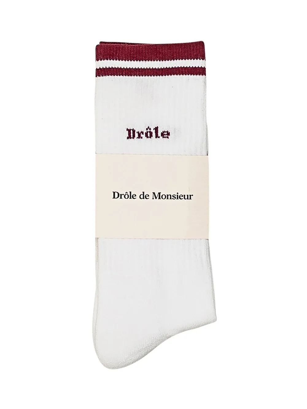 DROLE DE MONSIEUR Calze con Logo 
