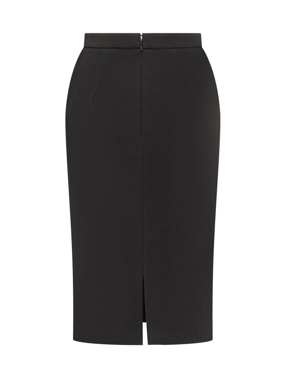 ELISABETTA FRANCHI Gonna in Crêpe Stretch con Charms 