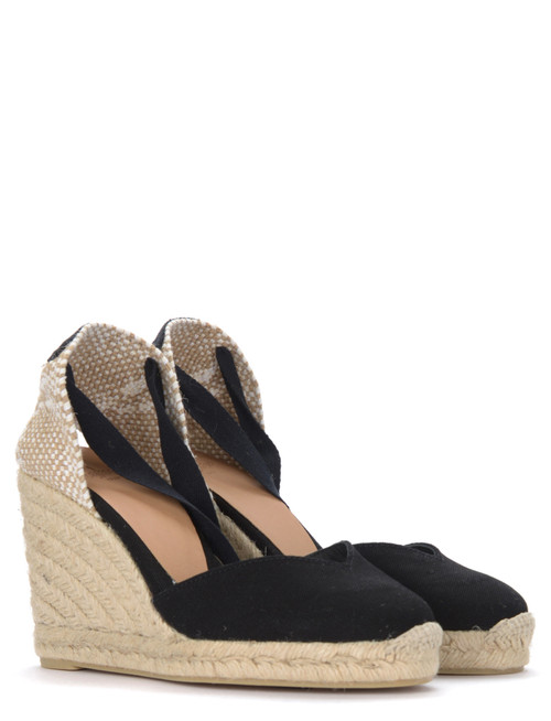 Espadrillas Castañer Chiara nera