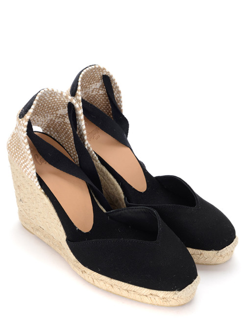Espadrillas Castañer Chiara nera