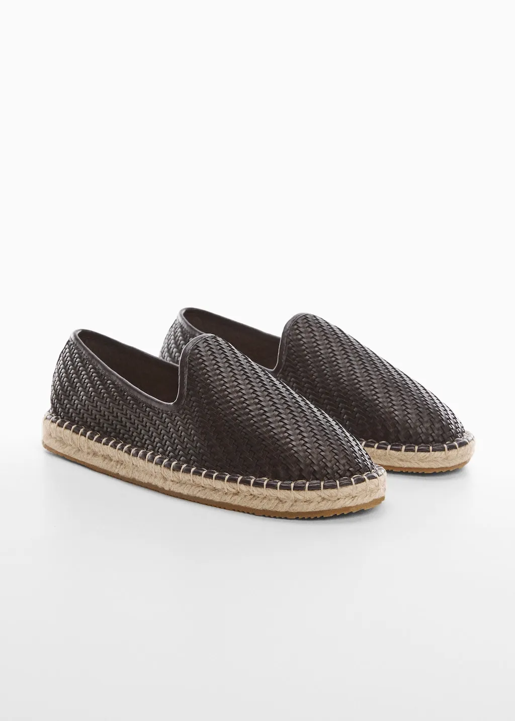 Espadrillas intrecciate juta