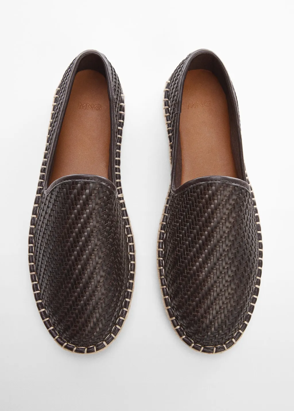 Espadrillas intrecciate juta