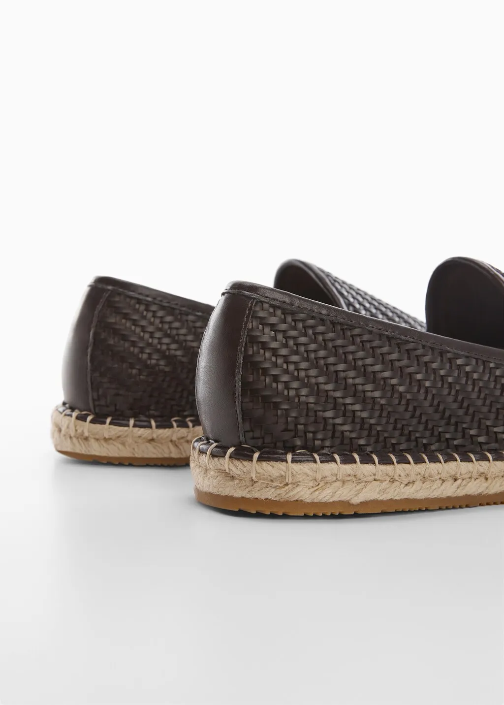 Espadrillas intrecciate juta