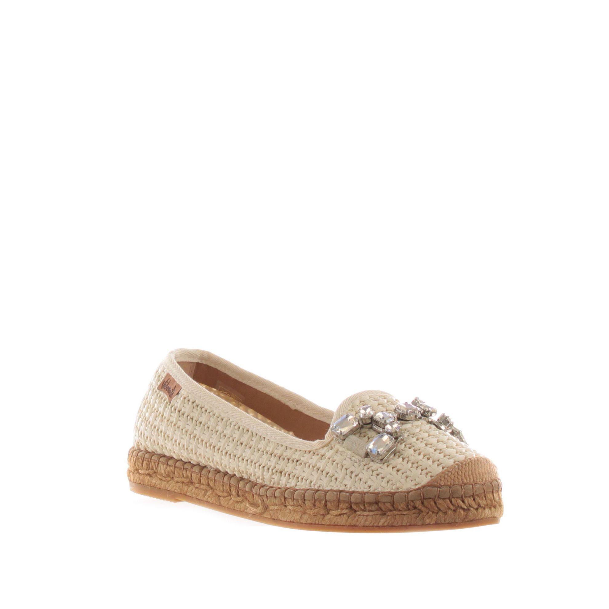 Espadrillas loafer in raffia