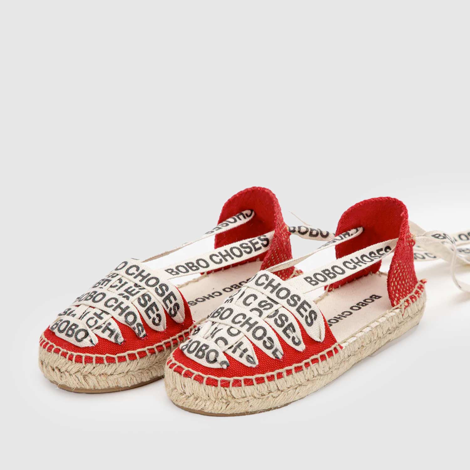 Espadrillas Rosse Con Corda
